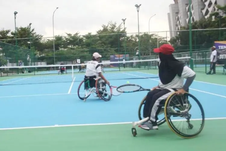 Tim Cabor Tenis NPCI Kabupaten Bogor Juara Umum di Peparda