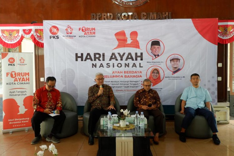 Tak Hanya Bentuk Forum Ayah, PKS Kota Cimahi Berbagi Tips Efektif Agar Rezeki Ayah Meningkat 