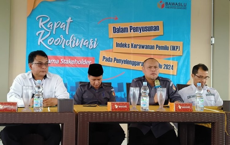 Bawaslu Kabupaten Bandung: Indeks Kerawanan Pemilu 2024 Bukanlah Aib Daerah