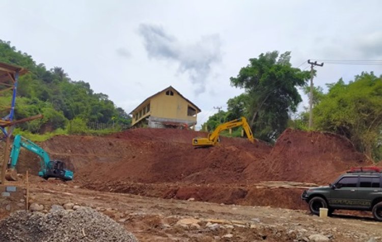SDN Rasamulya Nyaris Tergerus Galian C, Disdik Kabupaten Bandung Berkoordinasi dengan Aparat Kecamatan Soreang dan Desa Sadu