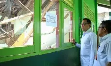 Pemkot Anggarkan Perbaikan Ruang Atap Sekolah Ambruk