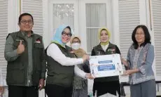 Jabar Bergerak Ketitipan Bantuan Donatur untuk Korban Gempa Cianjur