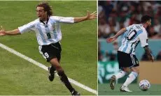 Batistuta Berharap Messi Bisa Mengunggulinya Sebagai Pencetak Gol Terbanyak Argentina di Piala Dunia 