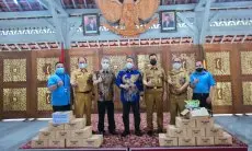 Pemkot Bandung Terima Bantuan 5.000 Paket Sembako dari Bank Mayapada
