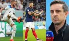 Inggris vs Prancis di Perempat Final Piala Dunia 2022: Gary Neville Yakin Kyle Walker Bisa Hentikan Mbappe
