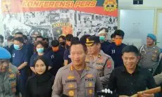 Polresta Bandung Tangkap Residivis Menimbun Ganja 6 Kg di Hutan
