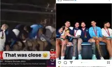 Messi Hampir Terkena Kabel Saat Parade Bus Atap Terbuka di Argentina Setelah Kemenangan Piala Dunia 2022