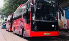 Kota Bandung Uji Operasional Delapan Bus Listrik