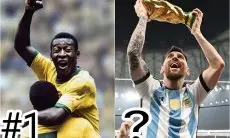 5 Pemain Terhebat Sepanjang Sejarah Piala Dunia, Messi Urutan Berapa?