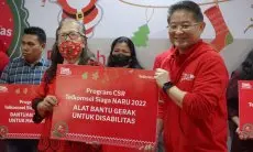Telkomsel Siaga Berbagi Kasih Tanpa Batas di Momen Natal 2022