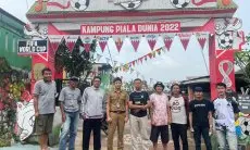 Bikin Bangga, Kompleks Permata Padalarang jadi Juara Favorit Hias Kampung Piala Dunia 2022 Terbucin se-Indonesia 