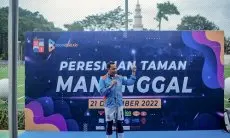 Taman Manunggal Resmi Dibuka, Legenda Timnas dan Atta Halilintar Berikan Apresiasi