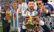 Aksi Salt Bae Ikut Memegang Trofi Piala Dunia 2022 Mendapat Kecaman Keras dari Penggemar Sepakbola di Media Sosial