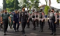 Efek Bom Bunuh Diri Polsek Astanaanyar Bandung, Pengamanan Gereja di Garut Libatkan Jibom, K-9, dan Densus-88