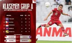 Klasemen Grup A Piala AFF 2022 Semakin Memanas, Timnas Indonesia Ketiga, Thailand Memimpin