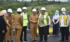 Resmikan Bendungan Sadawarna, Jokowi Ucapkan Terima Kasih kepada Warga Sumedang