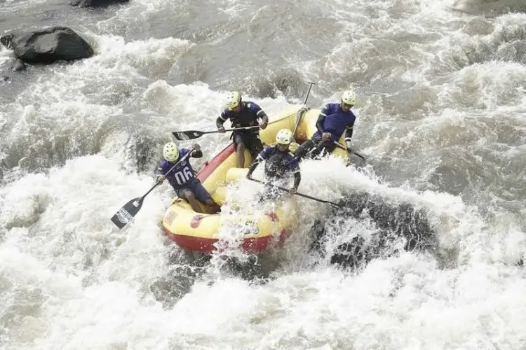 Mantul, Jawa Barat Sapu Bersih Medali Hari Pertama Kejurnas Arung Jeram 2022