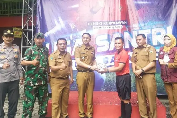 Liga Santri Bandung Barat 2022 Digelar Guna Jaring Bibit Muda Berbakat di Lingkungan Pesantren KBB