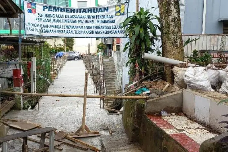 Proyek Jembatan Muarasari Masih Mangkrak, Atty Heran PBJ Pemkot Bogor  Tidak Teliti