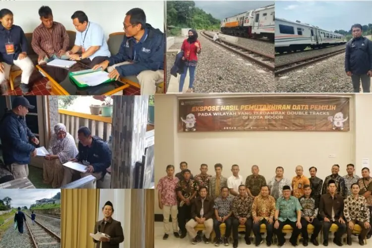 Begini Hasil Verifikasi Faktual Pemutakhiran Data Pemilih Pada Masyarakat Yang Terdampak  Double Track 
