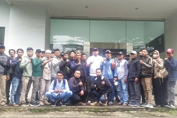 Datangi Kantor Satpol PP KBB, Ratusan TKK Ini Pertanyakan Kejelasan Nasib dan SK Kontrak Kerja