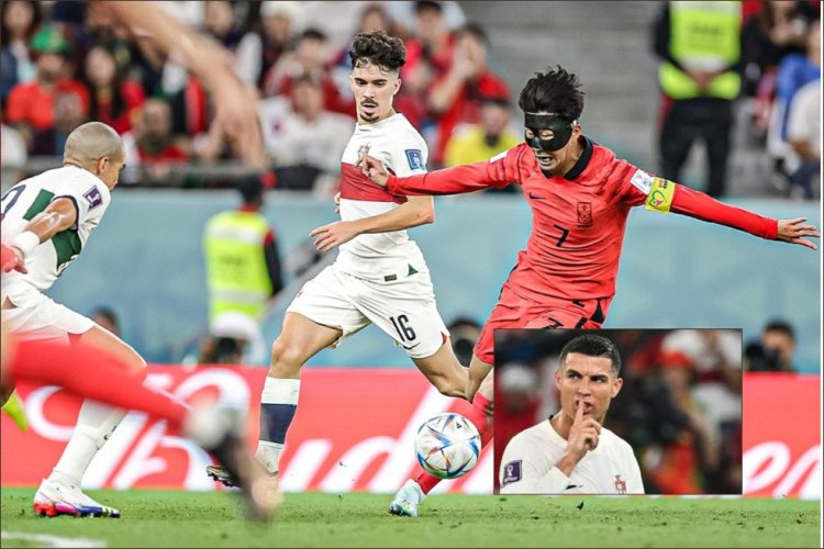 Ronaldo Marah, Keluarkan Gestur Tutup Mulut Kepada Pemain Korea Selatan