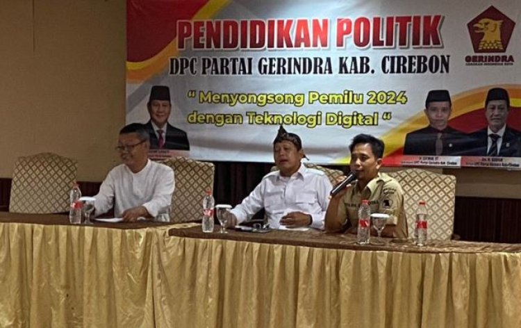 Gerindra Kabupaten Cirebon Songsong Pemilu 2024 dengan Penggunaan Teknologi Digital