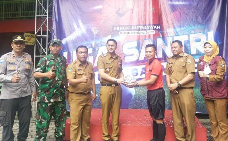 Liga Santri Bandung Barat 2022 Digelar Guna Jaring Bibit Muda Berbakat di Lingkungan Pesantren KBB