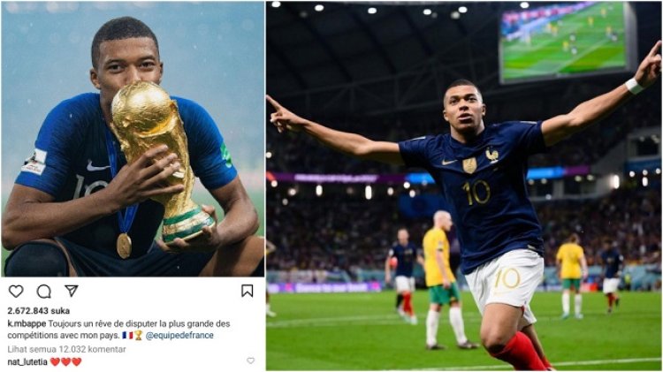 Fokus Bawa Prancis Juara, Mbappe Tidak Tertarik Dengan Gelar 'Golden Ball'
