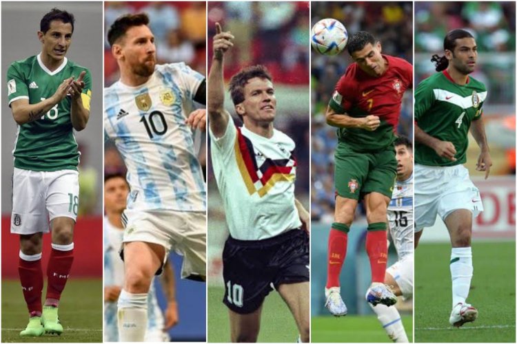 Inilah Lima Pemain Bermain di 5 Edisi Piala Dunia