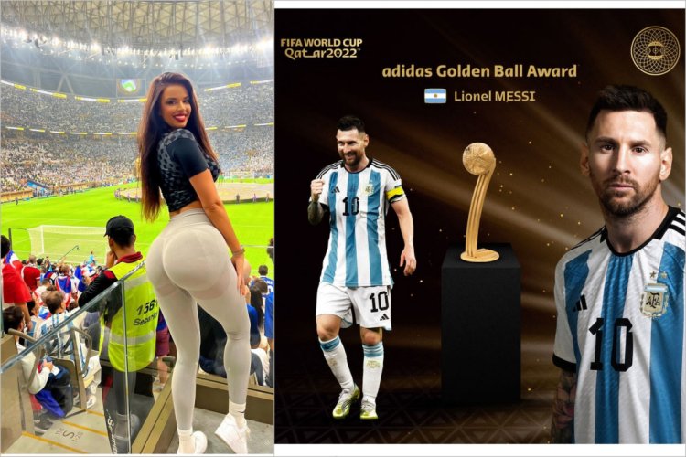 Mantan Miss Kroasia Ivana Knoll Sebut Mbappe Lebih Layak Dapatkan Bola Emas Daripada Messi