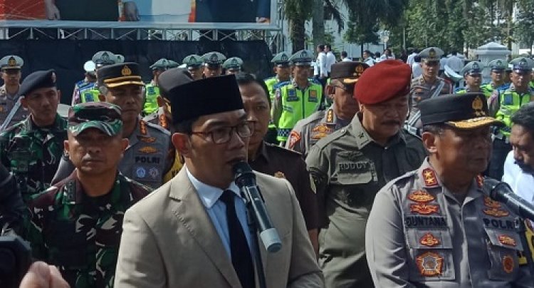 Ridwan Kamil Pastikan Nataru Aman Terkendali
