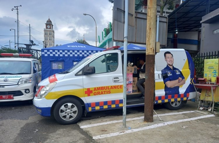 Ambulans Disalahgunakan, Sopir Ambulans Bergambar Anggota DPRD DKI Jakarta Ditilang di Kawasan Puncak