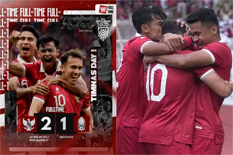 Timnas Indonesia Kurang Meyakinkan Meski Kalahkan Kamboja 2-1 di Grup A Piala AFF 2022