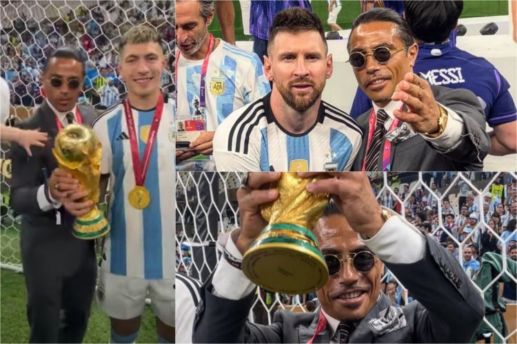 Gianni Infantino 'Unfollow' Salt Bae di Instagram, Menyusul Ulah Selebrasinya Untuk Argentina di Piala Dunia 2022?