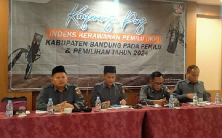 Indek kerawanan Pemilu Kab Bandung Tertinggi di Jabar dan Ketiga Nasional, Bawaslu Ajak semua Pihak Mencegahnya