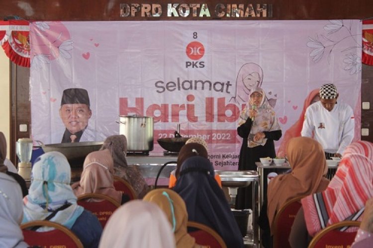 Peringati Hari Ibu, DPD PKS Kota Cimahi Bekali Para Ibu dengan Edukasi Pemberdayaan Ekonomi 