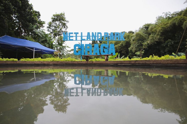 Tangani Banjir, Pemkot Hadirkan Kolam Retensi Ciraga Wetland Park 