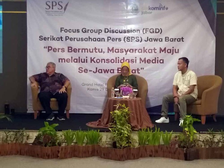 SPS Perwakilan Jawa Barat Rumuskan Sejumah Tantangan Pers Melalui FGD