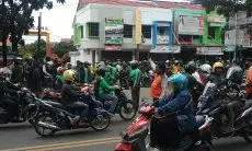 Gesekan Kembali Terjadi, Ojol Geruduk Opang di Pasir Impun