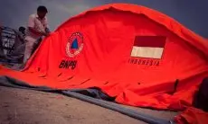 Kritis Tenda Pengungsi, BPBD KBB Terpaksa Perbaiki Satu Tenda Rusak
