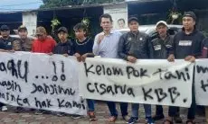 Jauh-jauh ke Bogor, Puluhan Petani Tanaman Hias dari KBB Minta Haknya ke PT Minaqu Indonesia 