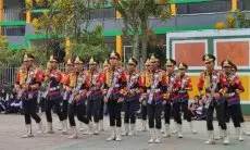 Gak Tanggung-tanggung, Tim Paskibra SMPN 1 Saguling Sabet Tiga Gelar Juara dalam LKBB Tingkat Jabar