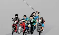 Gerombolan Motor Serang Rumah Warga Cimahi, Satu Terduga Diamankan Polisi