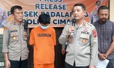 Kabur ke Sukabumi, Pelaku Penganiayaan Pacar di Ciburuy Diringkus Polres Cimahi 
