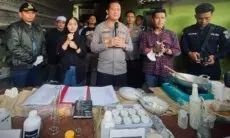 Polresta Bandung Ciduk Warga Ciwidey Pembuat Sabu di Rumah