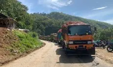 Kendala TPA Sarimukti Tak Kunjung Selesai, Sejumlah Sopir Truk Sampah Lakukan Aksi Demonstrasi 
