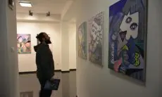 Pelukis Asal Bandung Tondi Hasibuan Pameran di Yunani
