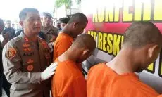 Polres Cimahi Ringkus Pelaku Curas di KBB yang Tak Segan Lukai Korbannya dengan Golok