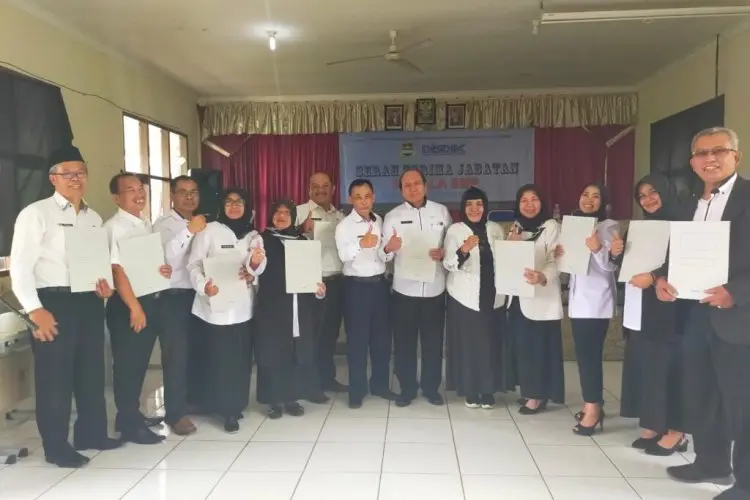 56 Kepala Sekolah Jenjang SMP di KBB Melaksanakan Rotasi, Mutasi dan Promosi, Begini Pesan Kadisdik